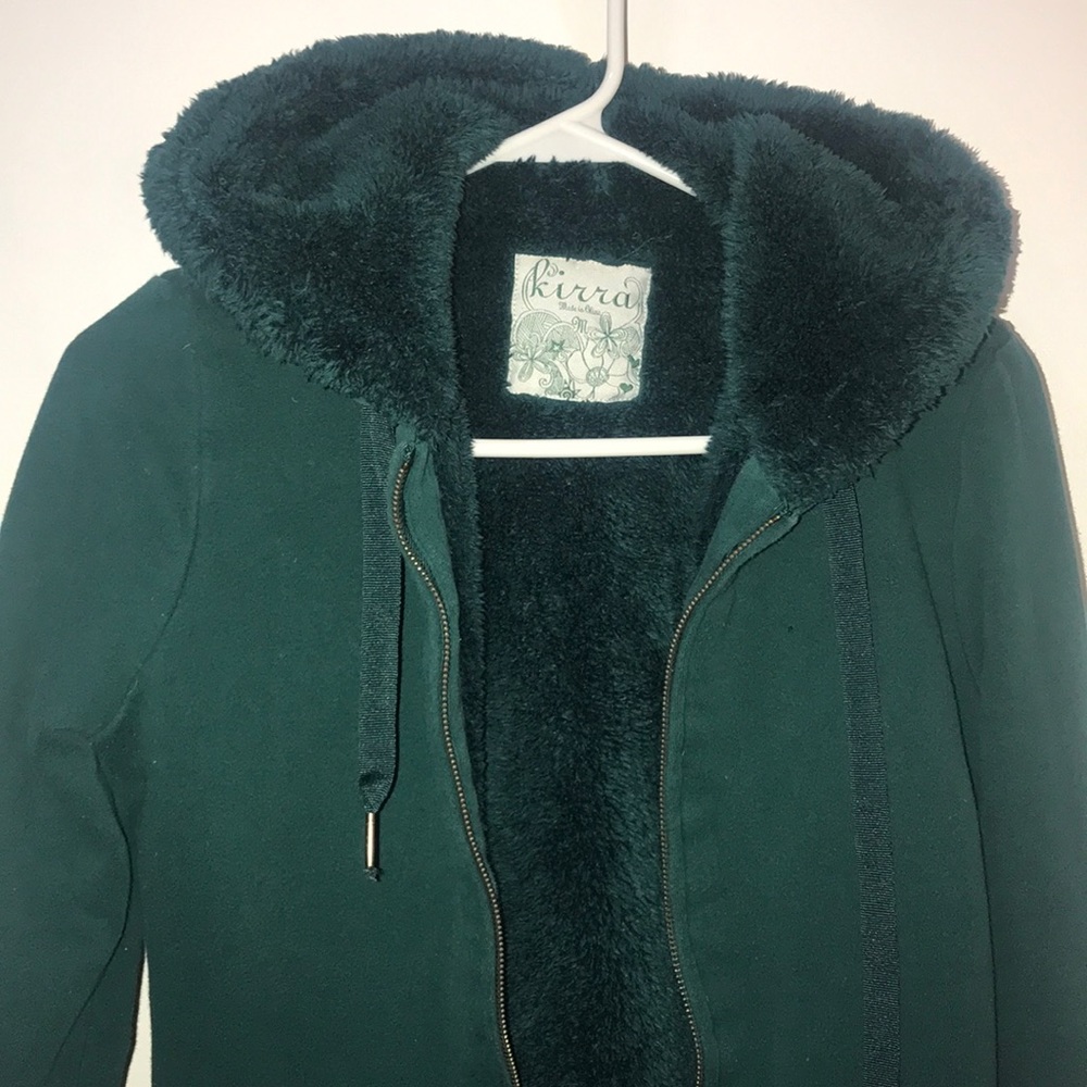 Kirra Super Soft Jacket with Hoodie PacSun Small